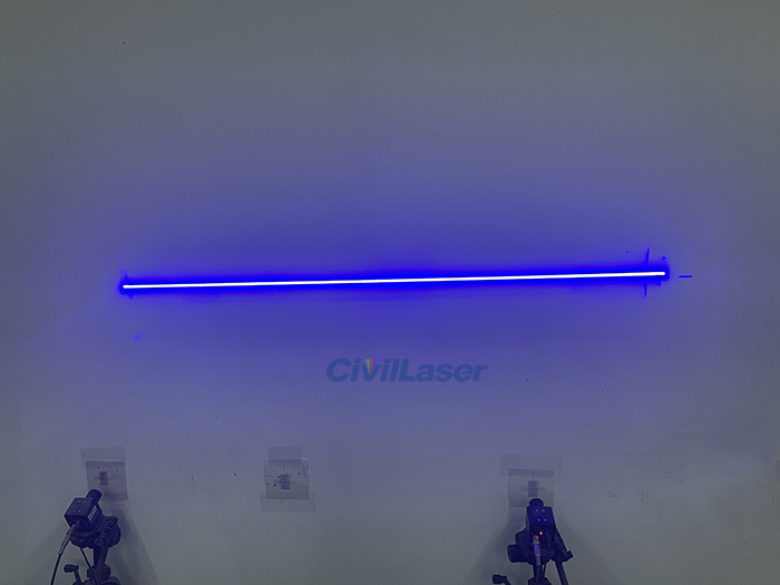 Powell laser module line